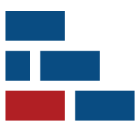 six blocks stacked up in a pattern to show stability 